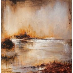 Aisha Mahmood, 24 x 24 Inch, Acrylic on Canvas, Abstract Painting, AC-AIMD-110